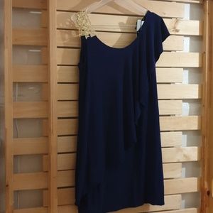 Betsy & Adam Women's Dress Blue Size 8 New